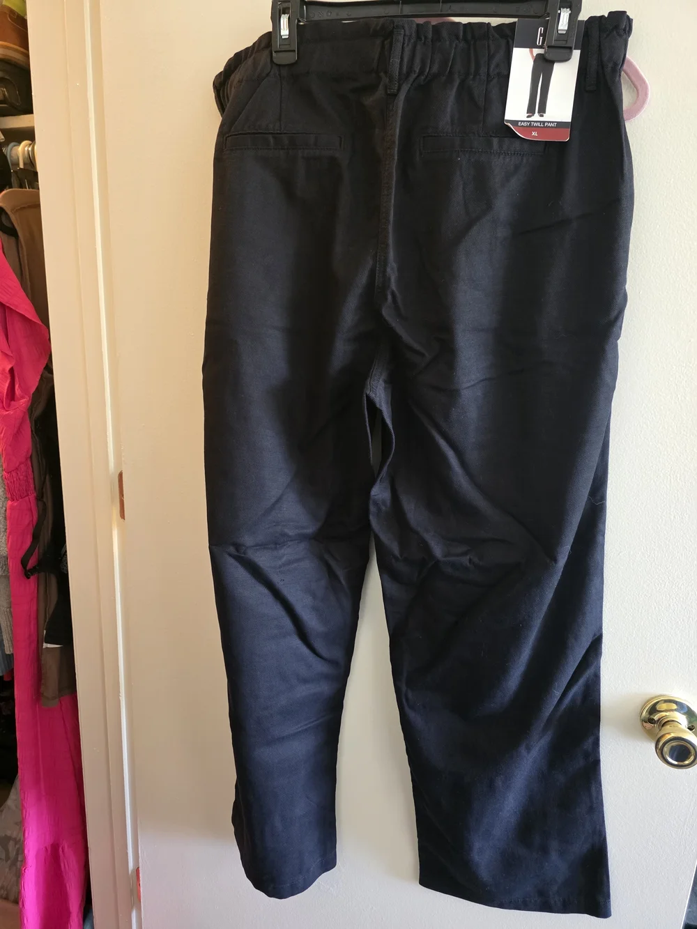 GAP Black Paperbag Waist Chinos